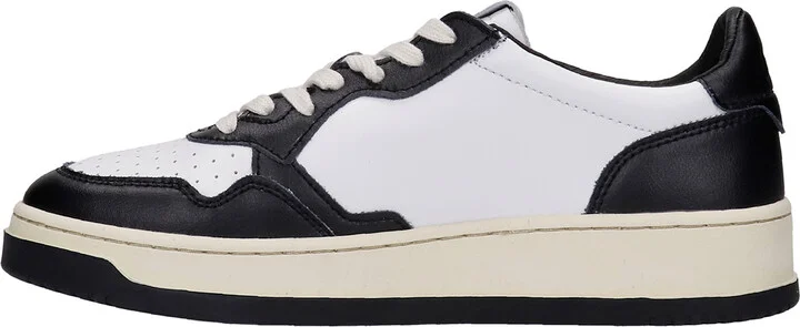01 Sneakers In White Leather - Image 3