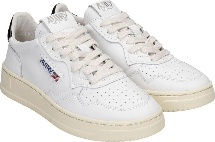 01 Sneakers In White Leather - Image 2