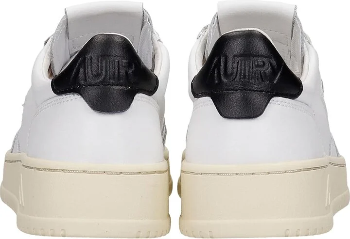 01 Sneakers In White Leather - Image 5
