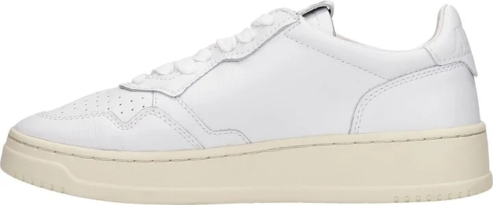 01 Sneakers In White Leather - Image 3