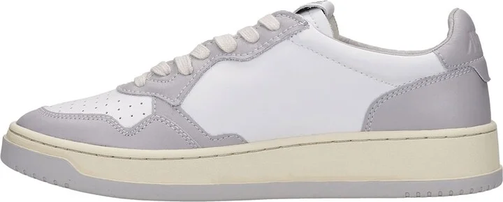 01 Sneakers In White Leather - Image 3