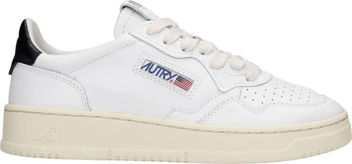01 Sneakers In White Leather