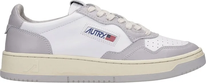 01 Sneakers In White Leather