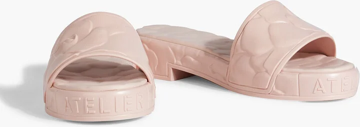 03 Rose Edition Atelier embossed rubber slides - Image 2