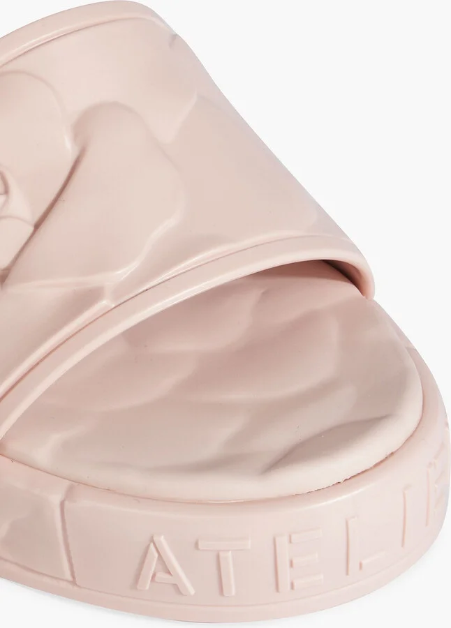 03 Rose Edition Atelier embossed rubber slides - Image 4