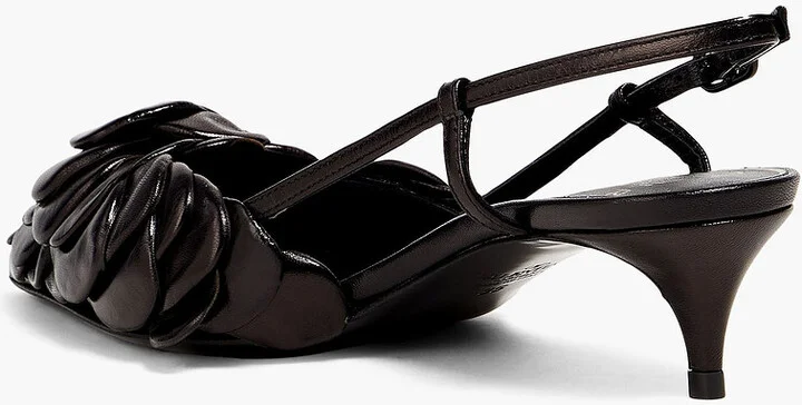 03 Rose Edition Atelier leather slingback pumps - Image 6