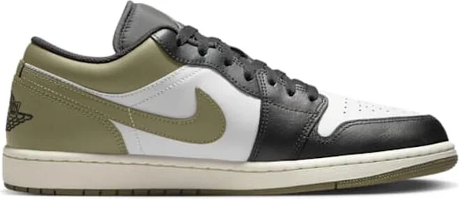 1 Low Black Toe Medium Olive