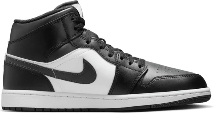 1 Mid Off Noir Toe
