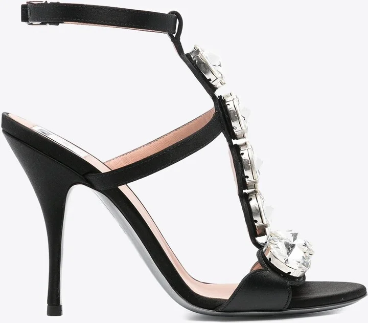 100 Crystal-Embellished Sandals