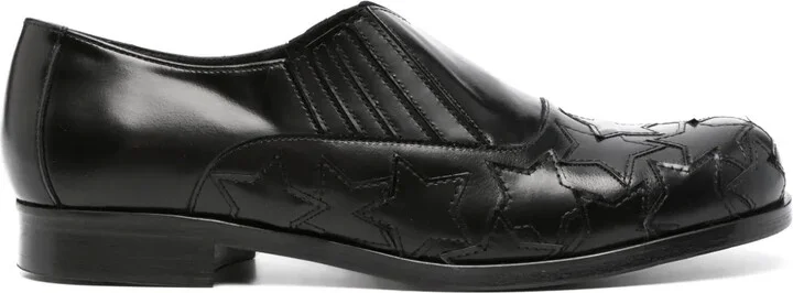 100 Stars leather loafers