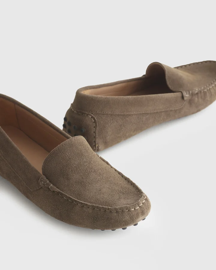 100% Suede Driver Loafer - Image 3