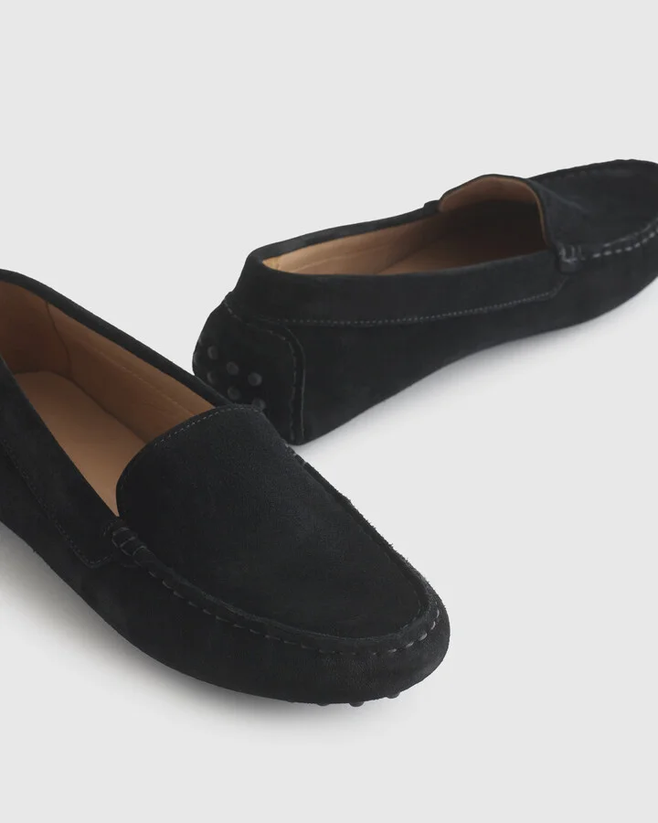 100% Suede Driver Loafer - Image 7