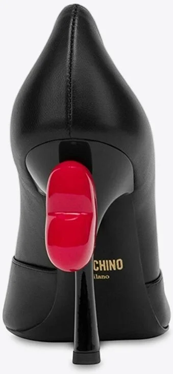 100 Sweet Heart Pumps in Nappa Leather - Image 2