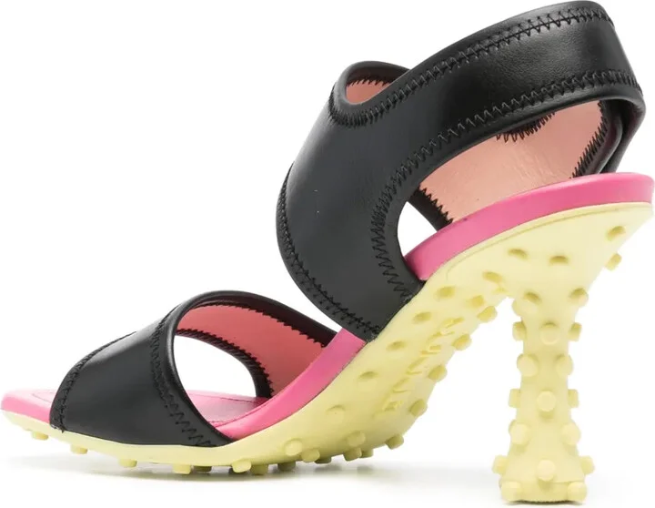 1000 Chiodi 85mm colour-block sandals - Image 3