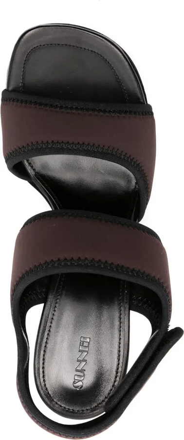1000 Chiodi 85mm contrasting-trim sandals - Image 4