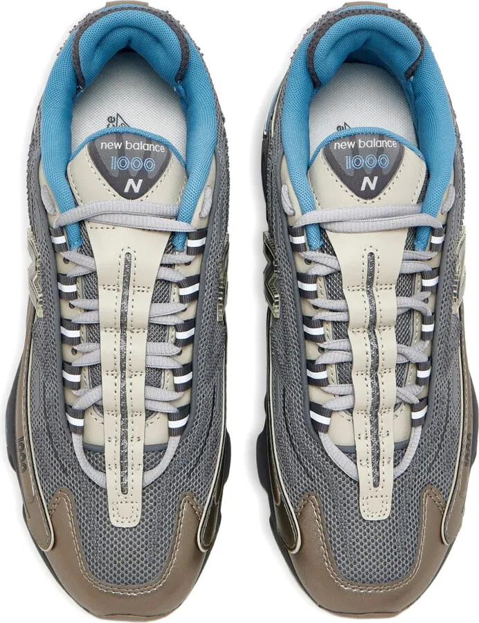 1000 Metallic-Mesh Sneakers - Image 2