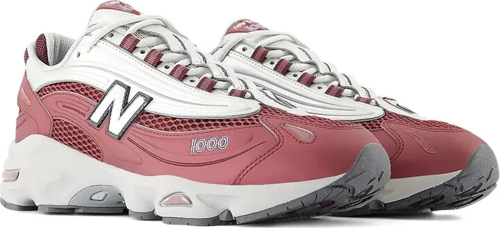 1000 "Monarch Burgandy" sneakers - Image 2