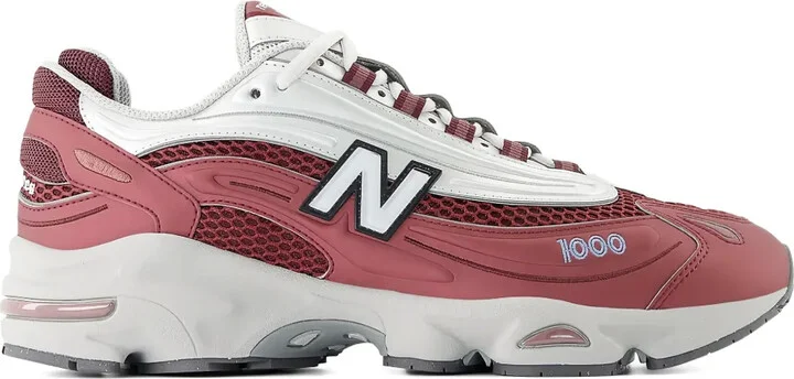 1000 "Monarch Burgandy" sneakers