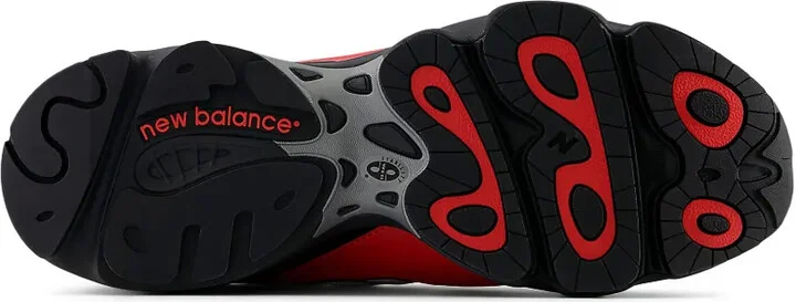 1000 "Red/Black" sneakers - Image 4