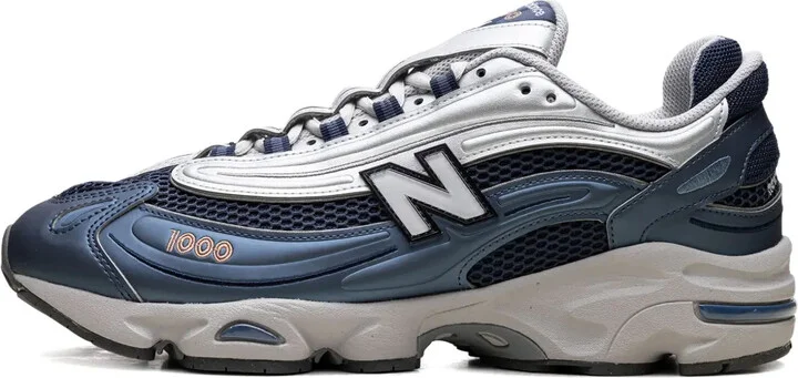 1000 "Vintage Indigo/Silver Metallic" trainers