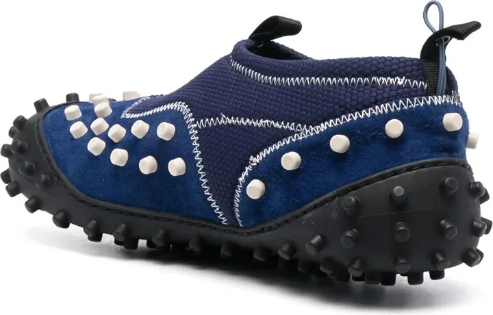 1000Chiodi suede slip-on sneakers - Image 3
