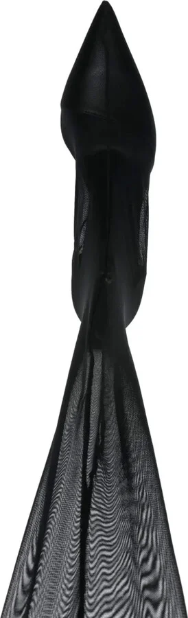 100mm Above-Knee Tulle Boots - Image 4