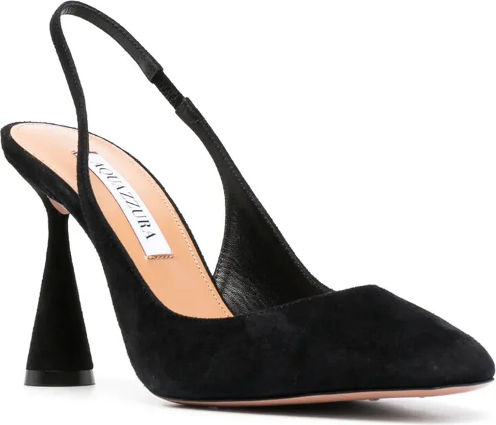 100mm Amore suede pumps - Image 2