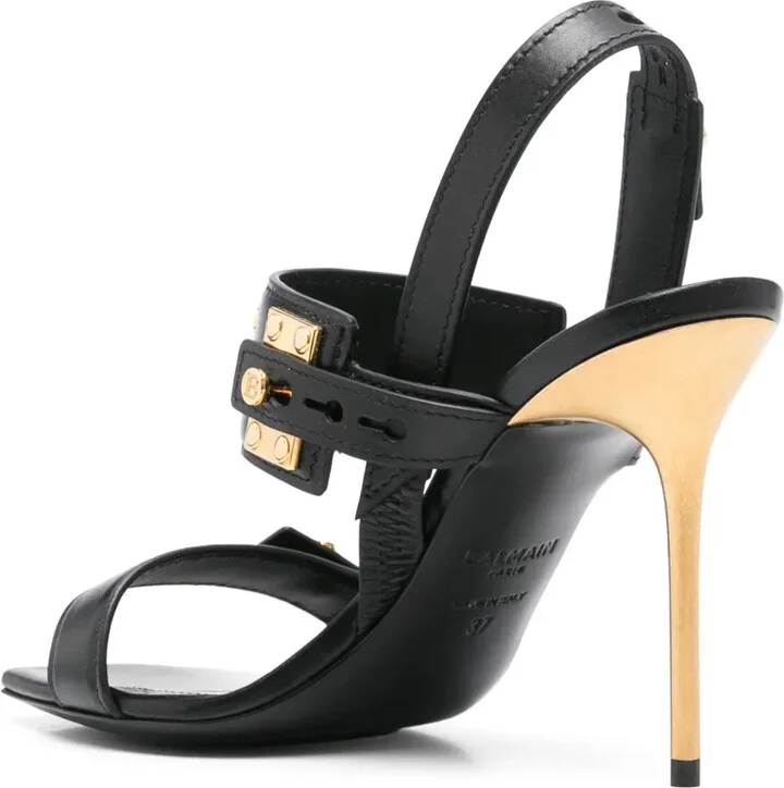100mm B-logo sandals - Image 3