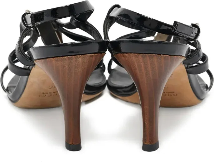 100mm Bamboo-Detail Sandals - Image 3
