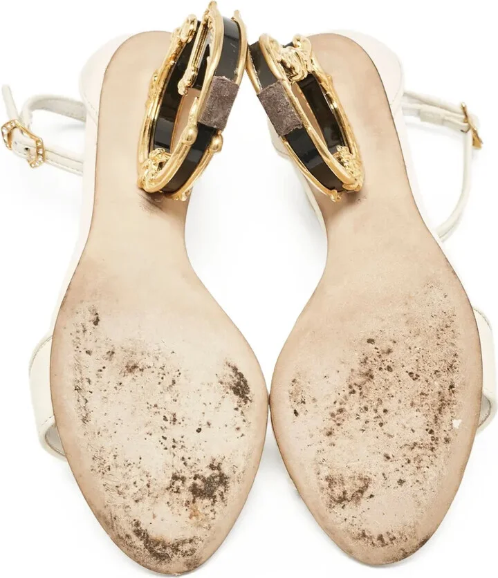 100mm Baroque-Heel Sandals - Image 4