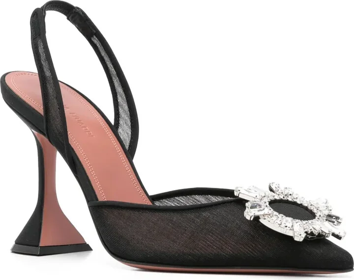 100mm Begum slingback pumps - Image 2
