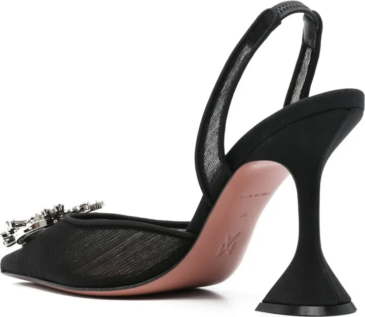 100mm Begum slingback pumps - Image 3