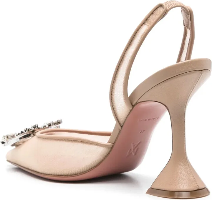 100mm Begun slingback pumps - Image 3