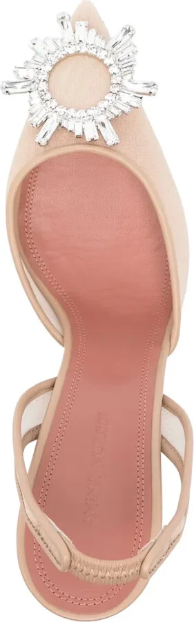 100mm Begun slingback pumps - Image 4