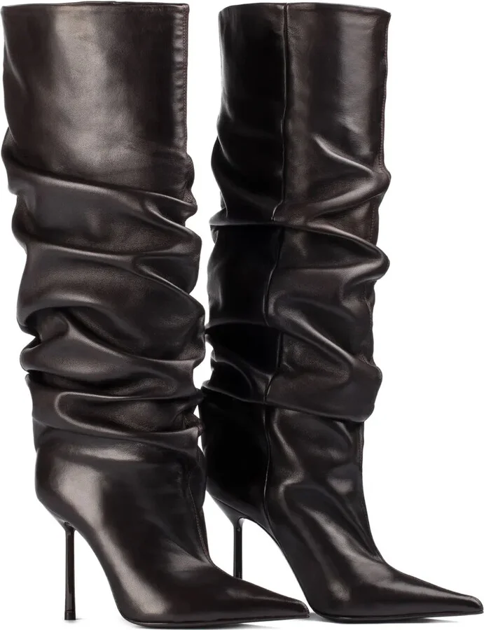 100mm Bella knee-high boots - Image 2