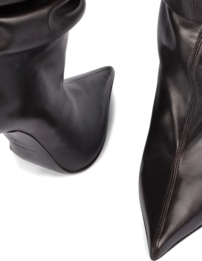 100mm Bella knee-high boots - Image 4