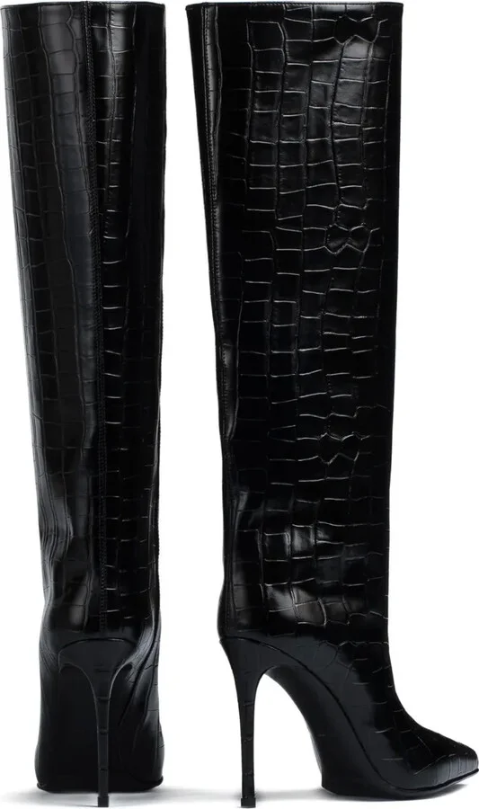 100mm Bella knee-high boots - Image 3