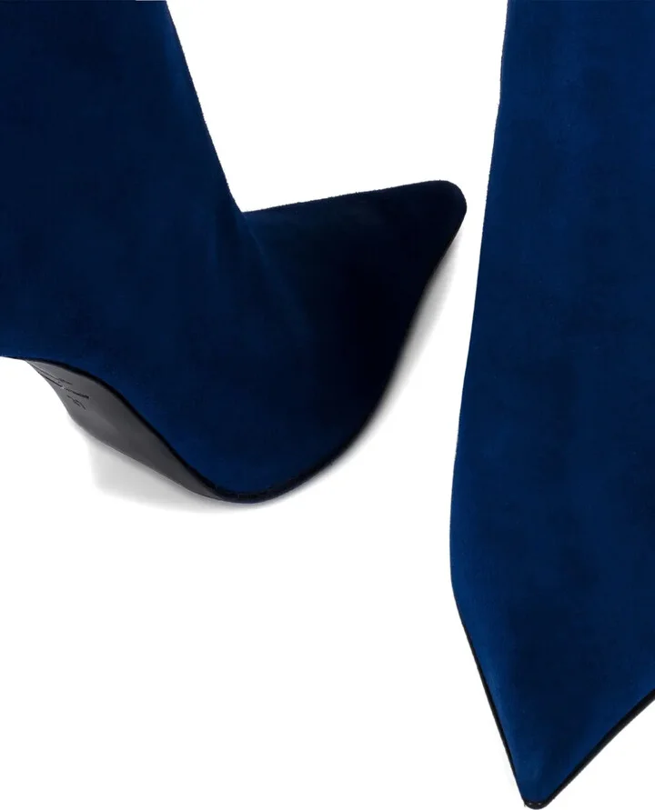 100mm Bella pointed-toe boots - Image 4