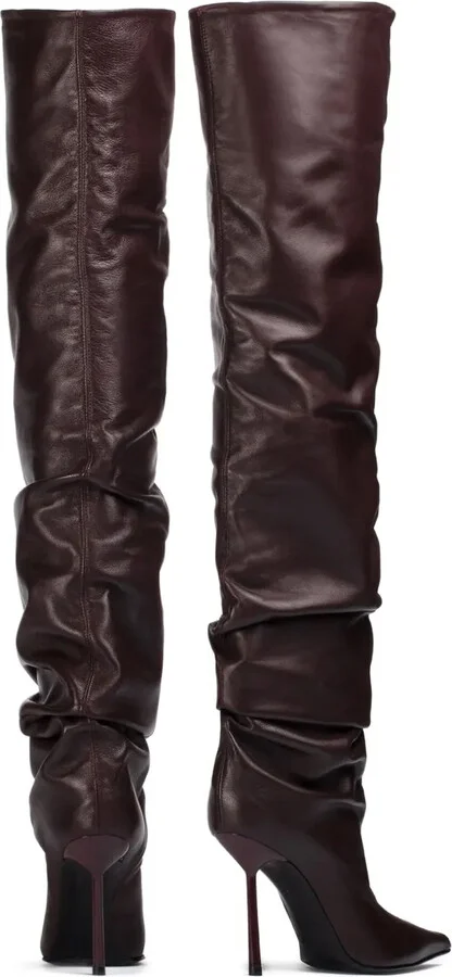 100mm Bella stiletto thigh-high boots - Image 3