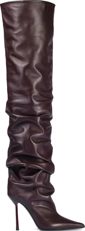 100mm Bella stiletto thigh-high boots