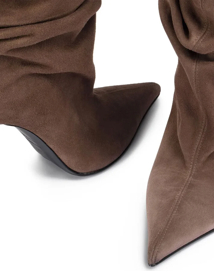 100mm Bella suede boots - Image 3