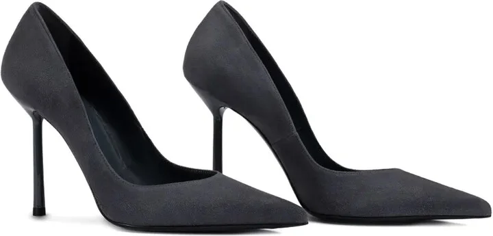 100mm Bella suede pumps - Image 2