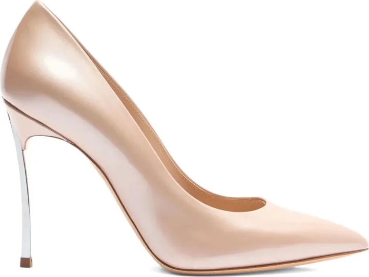 100mm Blade pointed-toe pumps