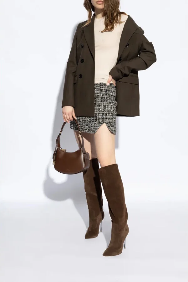 100mm Blade suede boots - Image 3