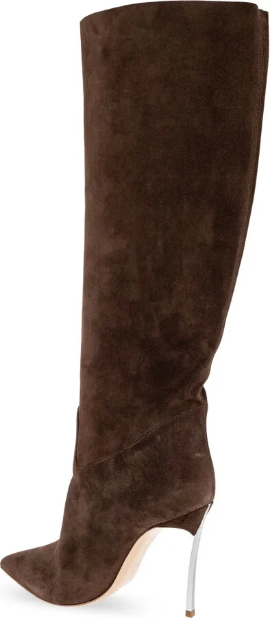 100mm Blade suede boots - Image 5