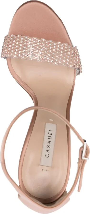 100mm Blade Twenties satin pumps - Image 4