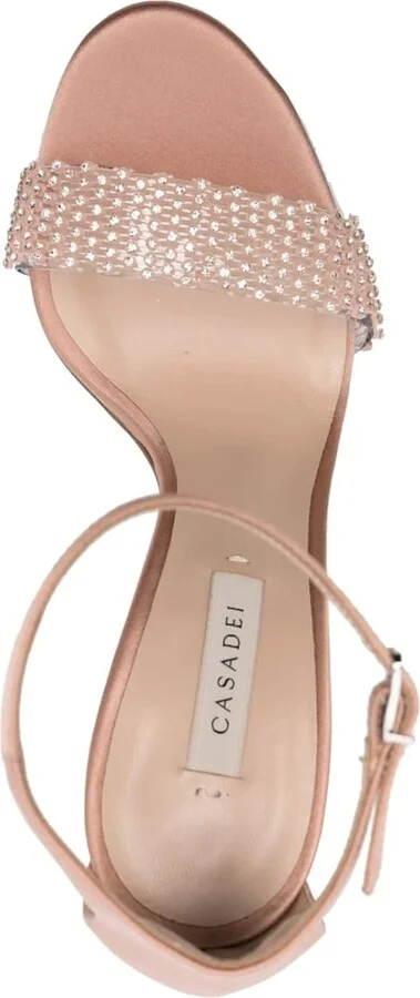 100mm Blade Twenties Satin Sandals - Image 4