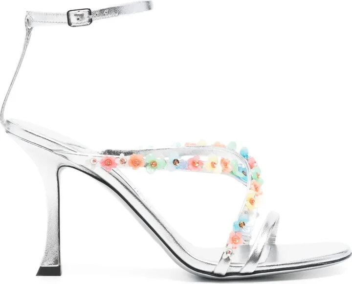 100mm Blanche sandals
