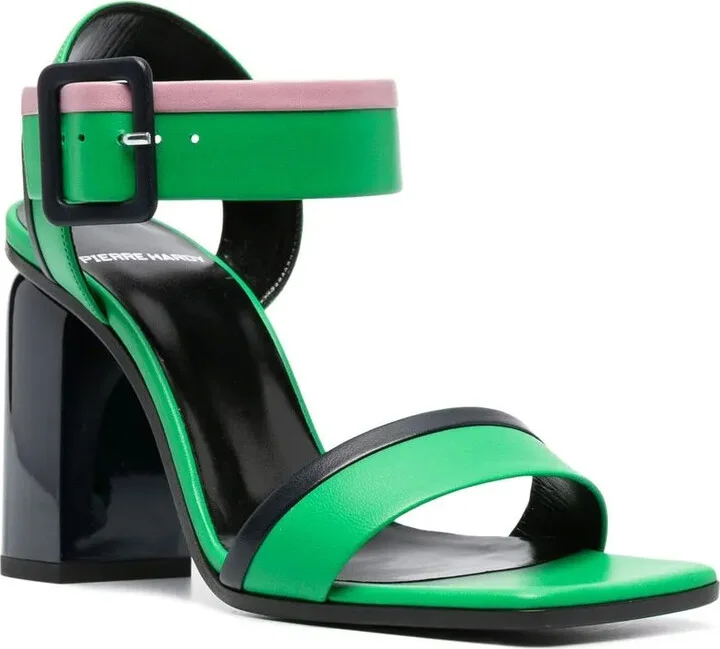 100mm Block Heel Sandals - Image 2