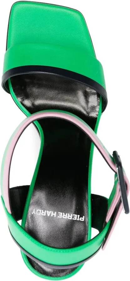 100mm Block Heel Sandals - Image 4